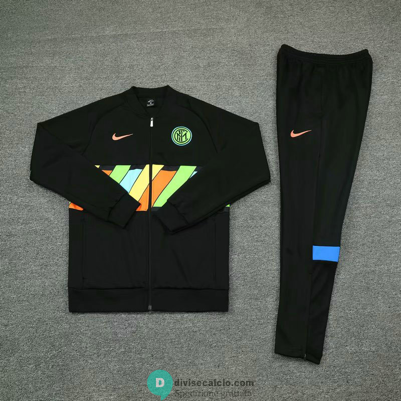 Inter Milan Giacca Black + Pantaloni Black 2021/2022